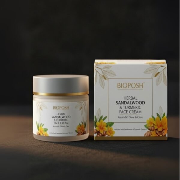 Herbal Sandalwood And Turmeric Face Cream