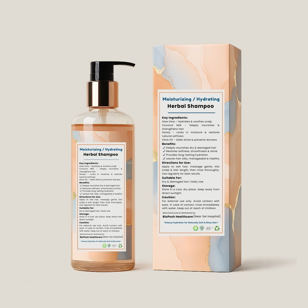 Moisturizing And Hydrating Herbal Shampoo - Image 2