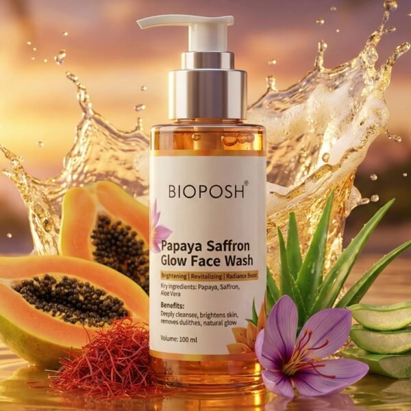 Papaya Saffron Face Wash