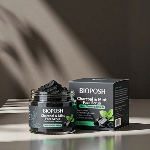 Charcoal & Mint Face Scrub
