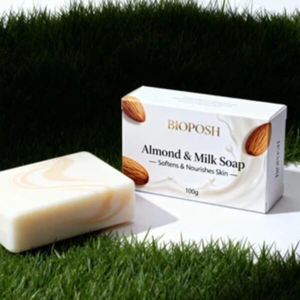 Almond and milk soap